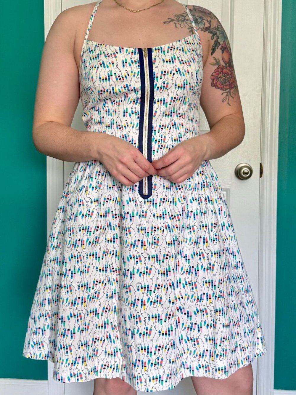 Lilly Pulitzer Buoy Print Fit & Flare Sundress